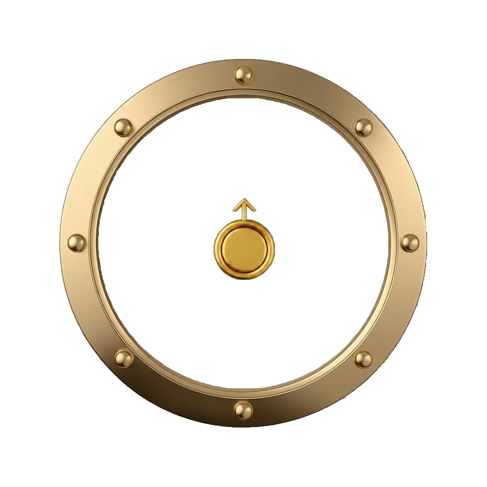 TunaiSlot Golden Wheel Frame